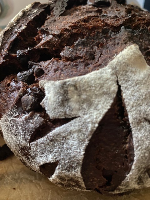 Easy Double Chocolate Sourdough Bread Recipe